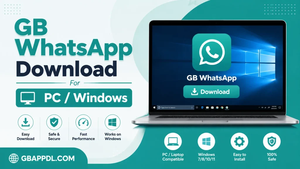 GB WhatsApp Download For pcwindows