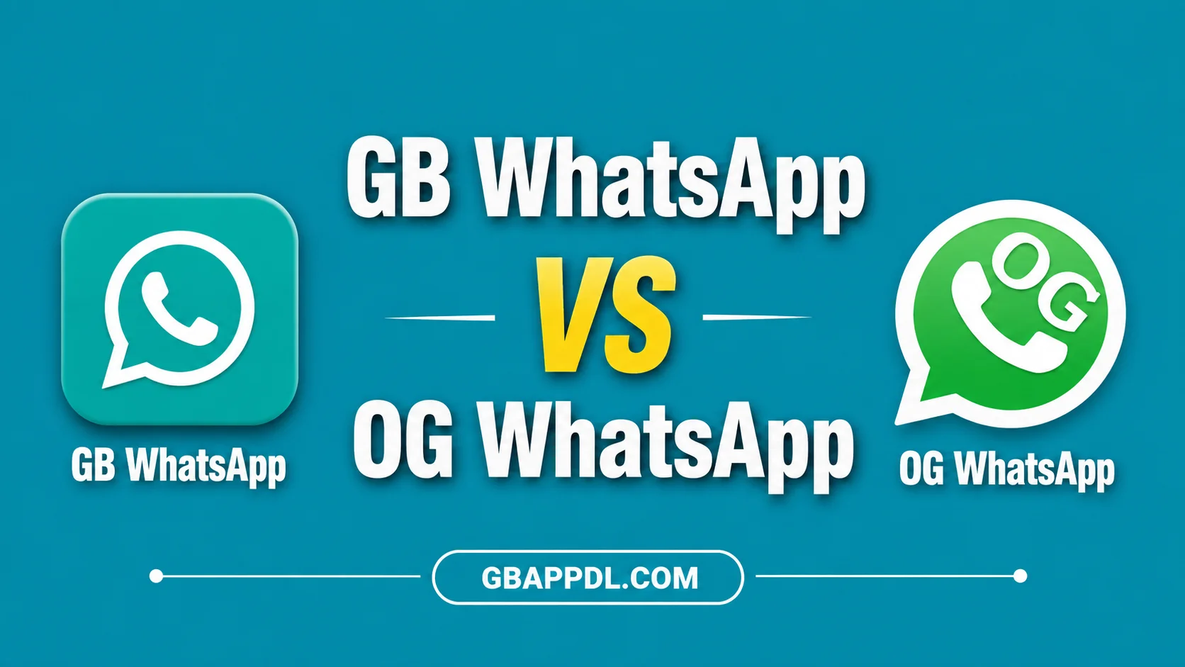 GB WhatsApp vs OG WhatsApp